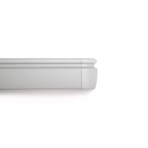 5.625in - 3in - 3in - PVC-Free Acrovyn® Shadowgrain Handrail/Crash Rail with 1.5in Oval Grip, Continuous Outside Corners & Optional Vertical Reveal - CS Group