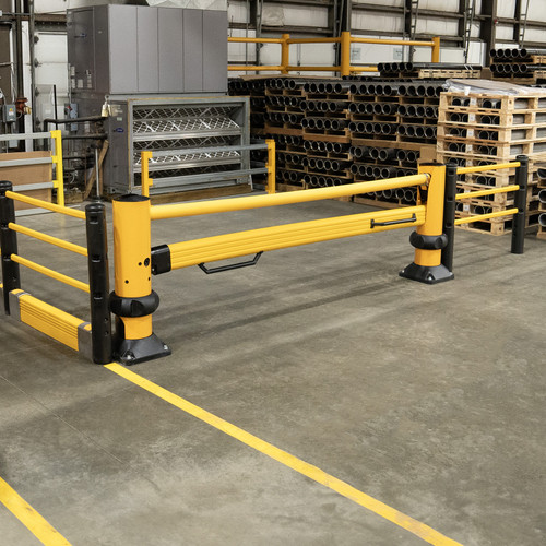 96in McCue SafeStop ForkLift Gate