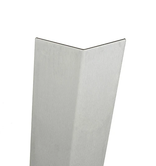 84in x 3in x 3in - 135 Degree, .125, Type 5052, Brushed Aluminum Wall Corner Guard - 135 Degree