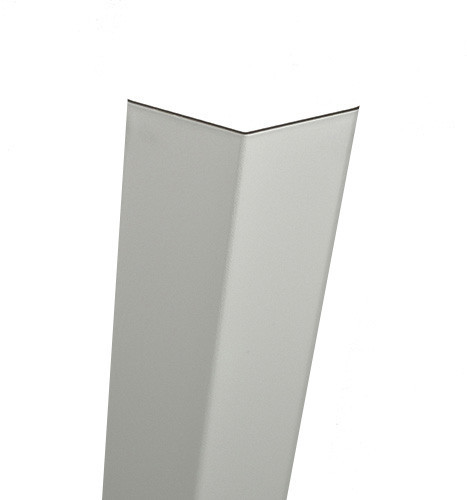 108in x 3.5in x 3.5in - 135 Degree, .060, Type 5005, Satin, Clear Anodized Aluminum Corner Guard - 135 Degree