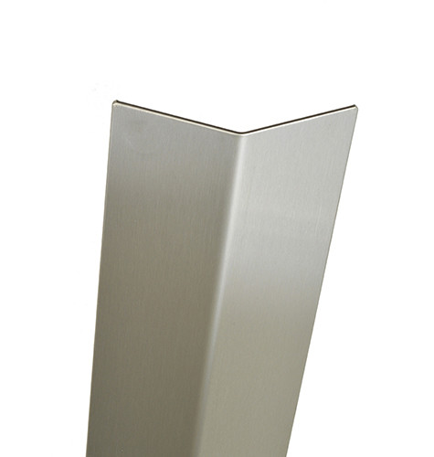 108in x 2in x 2in - 135 Deg, 16ga, Type 304, Satin #4 (Brushed) Finish, Stainless Steel Corner Guard - 135 Degree