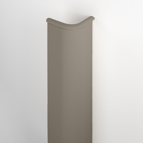 170 bullnose surface mount corner guard in shiprock gray