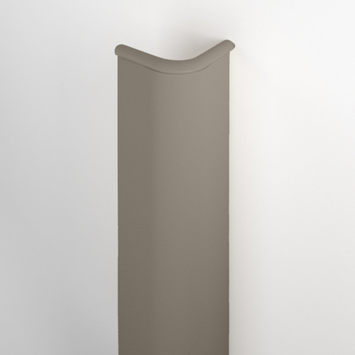 170 bullnose surface mount corner guard in shiprock gray