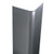 Stainless Steel Bullnose Corner Guard, 60in x 2.5in, 16 ga, 90 Degree, , ,
