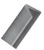 Heavy Duty Rubber Corner Guard - Grey - 60in x 7/8in x 4in x 4in