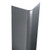 24'' x 4.5'' x 4.5'' - 90 Deg Bullnose, 18ga, Type 304, Satin #4 (Brushed) Finish, Stainless Steel Corner Guard