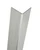 48in x 2.5in x 2.5in - 90 Deg, 16ga, Type 304, Mirror #8 (Polished) Finish, Stainless Steel Corner Guard