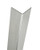 60in x 4in x 4in - 90 Deg, 16ga, Type 304, Mirror #8 (Polished) Finish, Stainless Steel Corner Guard