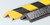 Corner Guard Protector, 39.38in x 1in with Self-Stick Adhesive, Black-Yellow