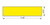 Thickest Flat Surface Protector, 39.38in x 2.88in with Steel Support, Black-Yellow - Dimensions