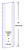 48in x 1.5in x 8.5in x 1.5in - 90 Deg, 16ga, Type 304, Satin #4 Finish, 3 Piece Stainless Steel End Wall Cap