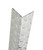 Aluminum Diamond Plate Corner Guard, 96" x 0.75'' x 0.75'', 125 ga, 90 Degree, Basic, Diamond Plate, Satin 4 Brushed Finish