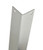 Stainless Steel Corner Guard, 48in x 3in, 16 ga, 90 Degree, w/Holes, Type 304, Satin 4 Brushed Finish