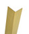 108in x 1.5in x 1.5in - 90 Deg, 063, Muntz, Mirror #8 (Polished) Finish, Brass Corner Guard