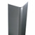 Stainless Steel Bullnose Corner Guard, 48in x 3.5in, 16 ga, 90 Degree, , ,