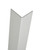 96in x 4in x 4in - 90 Degree, .080, Type 5005, Satin, Clear Anodized Aluminum Corner Guard