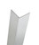 48'' x 4'' x 4'' - 90 Degree, .080, Type 5052, Brushed Aluminum Corner Guard