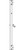 Wooden Corner Guard - 48in Long x 1 3/8in Diameter - Round Traditional Both Ends Turned - Drawing