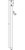 Wooden Corner Guard - 36in Long x 1 3/8in Wide - Round Cabinet with One End Turned - Drawing