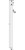 Wooden Corner Guard - 42in Long x 1 3/8in Diameter - Round Traditional with One End Turned - Drawing