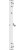 Wooden Corner Guard - 48in Long x 1 3/8in Diameter (90 Degree Notch) Turned on Both Ends - Drawing