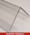 92in x 2.5in x 2.5in - 90 Deg, .102in Thick, Lexan (Polycarbonate) Corner Guard, Non-Returnable (CGLX-92212)