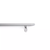 3in - 1.5in - 3in - Single-Line PVC-Free Acrovyn® Shadowgrain Handrail with Round/Oval Grip, Single Cantilevered Stainless Steel Brackets, Optional Caps & Splices, Continuous Aluminum Retainer - CS Group