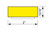PERMALIGHT Type D, Black and Yellow, Flat Surface Protection Safety Foam Guard, Self-Adhesive (16 ft)- Dimensions