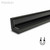 PERMALIGHT Type E, Black, Corner Protection Safety Foam Guard