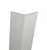 108in x 3in x 3in - 135 Degree, .080, Type 5052, Brushed Aluminum Wall Corner Guard - 135 Degree