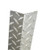 24in x 2.5in x 2.5in - 135 Degree, 063, Tread Brite, Mirror Finish, Aluminum Diamond Plate Corner Guard - 135 Degree