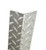 94in x 0.75in x 0.75in - 135 Degree, 063, Tread Brite, Mirror Finish, Aluminum Diamond Plate Corner Guard - 135 Degree