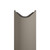 170 bullnose surface mount corner guard cut away view