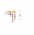 4ft x 3in, 90 Deg - CG-10 Surface Mount Corner Guard - Pawling - Profile