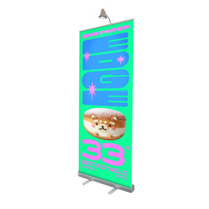 33" Edge Retractable Banner Stand 33" Edge Retractable Banner Stand