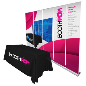 BoothPOP! Complete Trade Show Standard Booth Package (B)