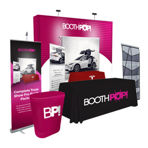 BoothPOP! Complete Trade Show Pro Booth Package (A) BoothPOP! Complete Trade Show Pro Booth Package (A)