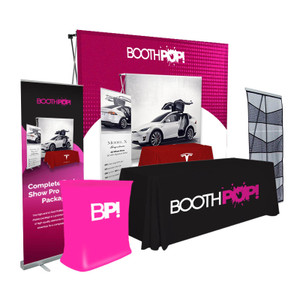 BoothPOP! Complete Trade Show Pro Booth Package (A)