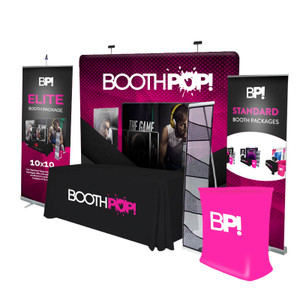 BoothPOP! Complete Trade Show Elite Booth Package (A)