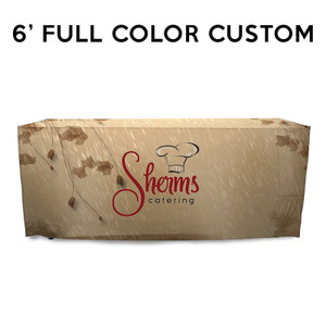 6ft. Adorn Fitted Trade Show Table Throw 6ft. Adorn Fitted Trade Show Table Throw