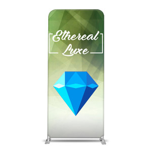 38" Rise XL Double-Sided Fabric Banner Stand (Flat) 38" Rise XL Double-Sided Fabric Banner Stand (Flat)
