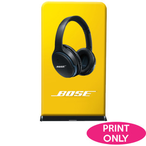 48" Rise Double-Sided Fabric Banner Stand Replacement Print 48" Rise Double-Sided Fabric Banner Stand Replacement Print