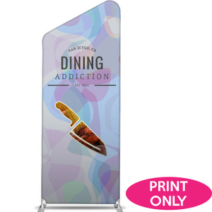 38" Rise XL Double-Sided Fabric Banner Stand (Slant) Replacement Print 38" Rise XL Double-Sided Fabric Banner Stand (Slant) Replacement Print