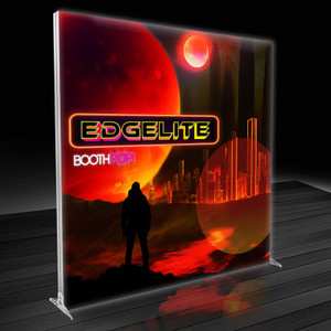 Edgelite 96" x 96" Backlit Trade Show Double-Sided Backdrop SEG Display Edgelite 96" x 96" Backlit Trade Show Double-Sided Backdrop SEG Display