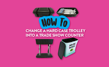 How To Change A Hard Case Trolley Into A Trade Show Counter How To Change A Hard Case Trolley Into A Trade Show Counter