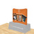6ft. Urge Curved Fabric Tube Table Top Backdrop Display