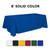 8ft. Adorn Stock Color Trade Show Table Throw Drape