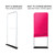 60" Rise Double-Sided Fabric Banner Stand 60" Rise Double-Sided Fabric Banner Stand