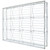 Luminous Backlit 120" x 90" SEG Display Backdrop (LB04) - frame with ladder lights Luminous Backlit 120" x 90" SEG Display Backdrop (LB04) - frame with ladder lights