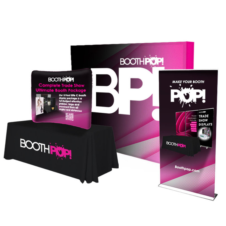 BoothPOP! Complete Trade Show Ultimate Booth Package (B)